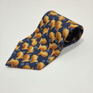 Buffalo Bay 58" Neck Tie Goldfish Crackers - 100% Silk